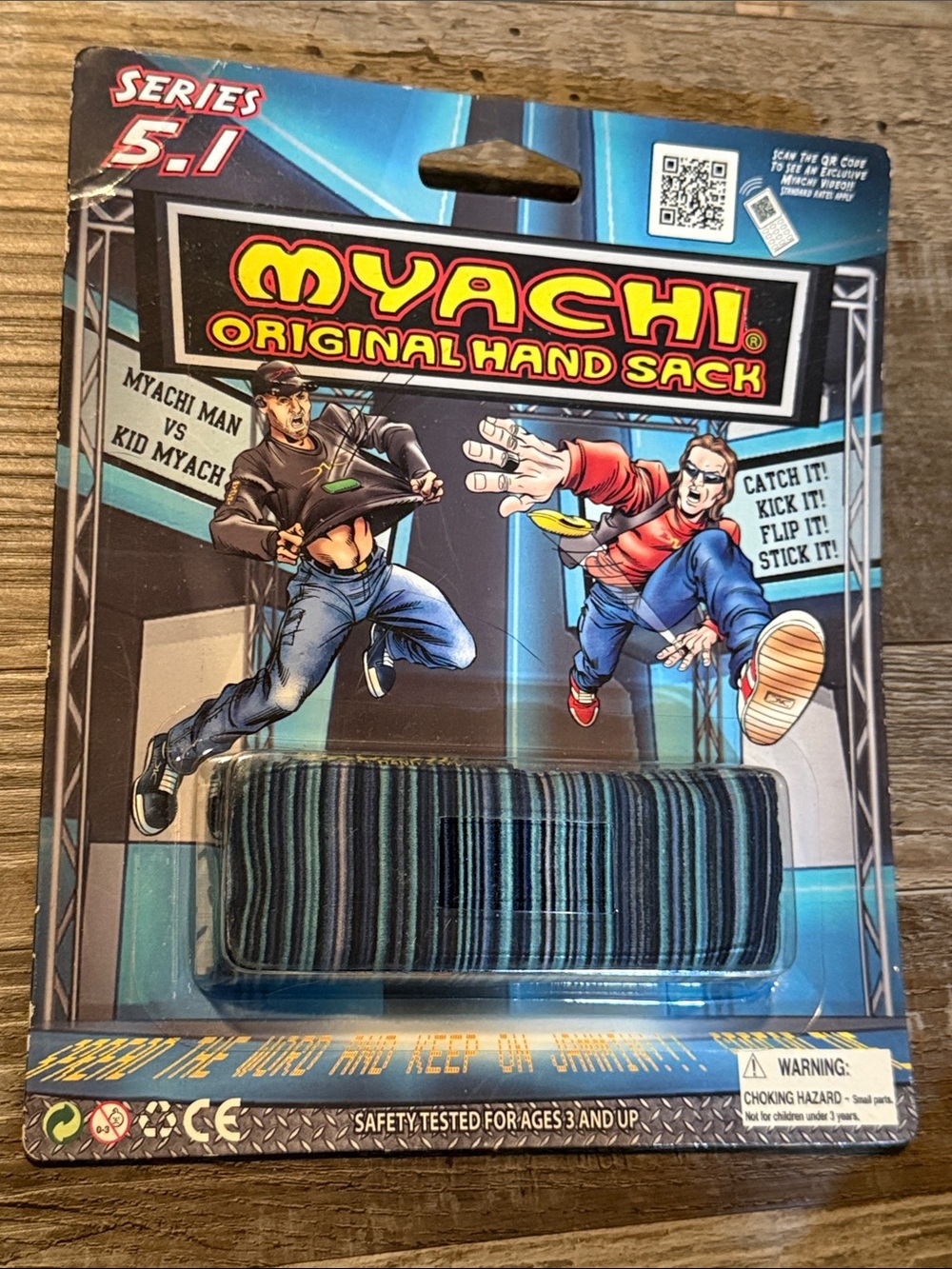 Vintage Myachi Original Hand Sack Series 5.1 Blue Spectrum